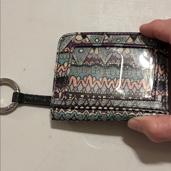 Sakroots Multicolor Patterned Keychain Wallet - Picture 2 of 5